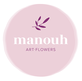 Logo Manouh Art flowers bloemist Vosselaar